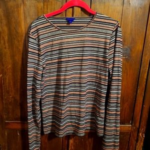 Aeropostle Long Sleeve Shimmer top